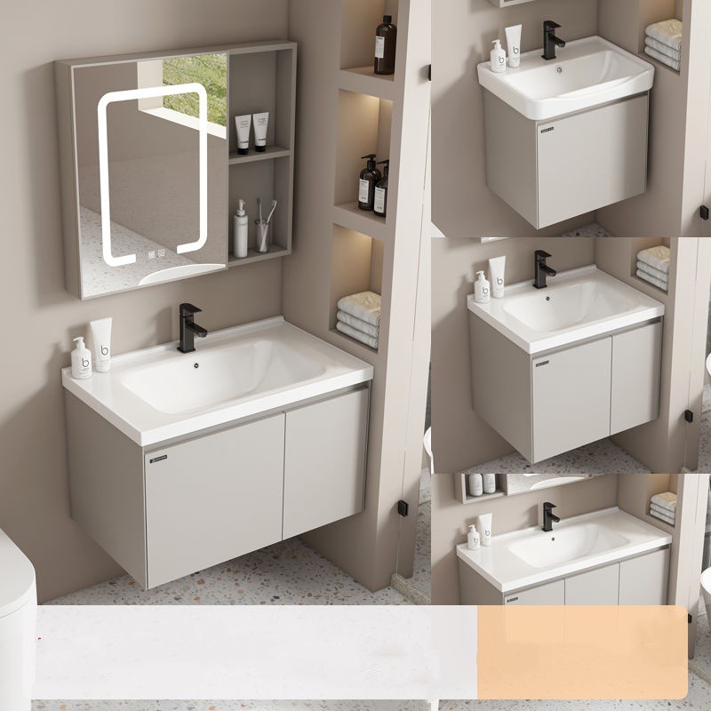 Simple moderno baño gabinete combinación baño lavabo baño gabinete Chaozhou cerámica Baño