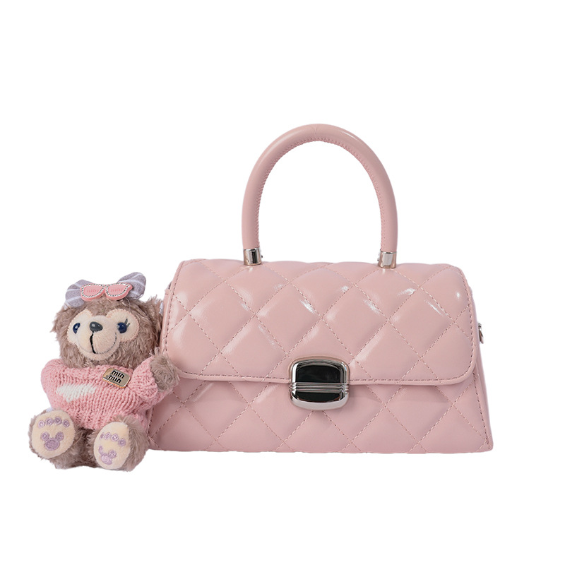 Textura de bordado de diamante bolso de mano para mujeres 2026 nueva moda coreana de estilo universal bolso de hombro