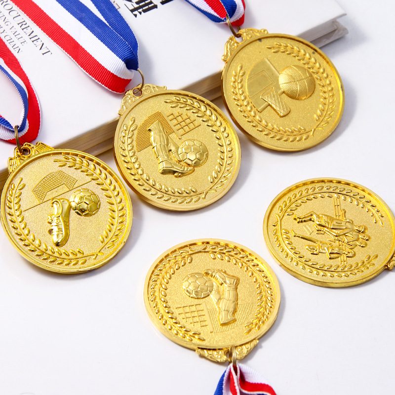 Fabricante de medallas personalizadas para diversos eventos deportivos, placas metálicas, medallas de oro, plata y bronce universales de gran venta transfronteriza para competiciones.