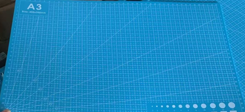 pp 材料 A3-A5 カッティングパッド 1 ミリメートル紙カッティングパッド両面スケールボード diy アンチカットパッドデスクトップ保護パッド|undefined