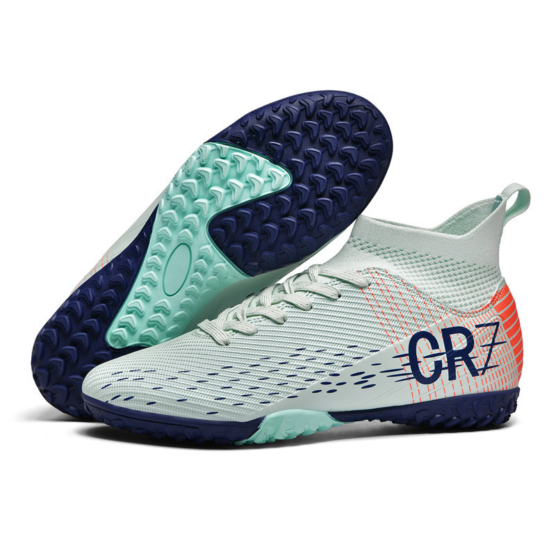 Zapatillas de Fútbol de Piel TF AG de TPU, Ligeras