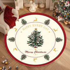 国境を越えた丸いクリスマスカーペットは汚れに強いので、クリスタルカーペットのリビングカーペットの秋冬耐摩耗性滑り止めカーペットを管理しやすい