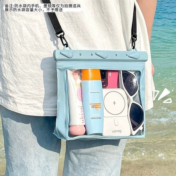 Outdoor Travel Waterproof Mobile Phone Bag with Touch Screen, Fresh and Stylish Design, Upgraded Large Capacity, 2026 New Model Crossbody Storage Bag