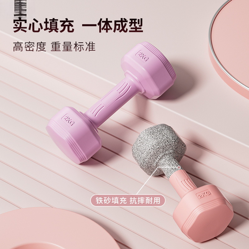 哑铃女士健身器材家用子杠铃壶铃儿童青少年女小哑铃一对其他|undefined