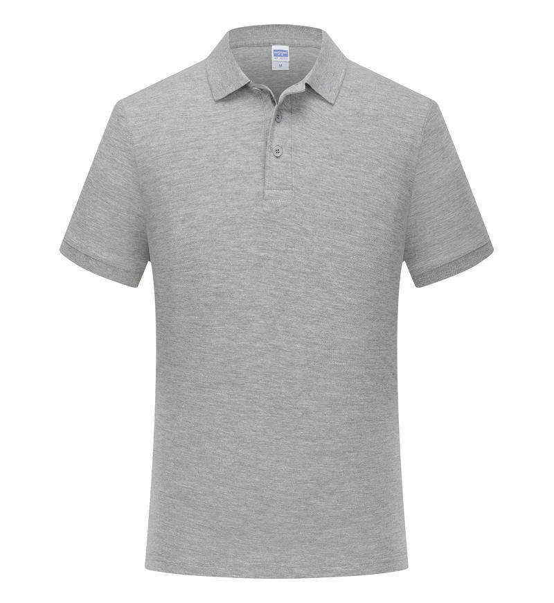 200g32 polo camiseta de manga corta hombre y mujer con solapa suelta camiseta de negocios casual fabricante transpirable