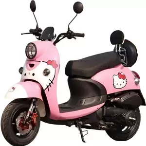 Kiçik Turtle King Yanacaq Skuteri, 125Cc İki Təkərli Motosiklet