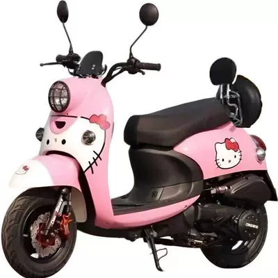 Cross-Border Exclusive Small Turtle King Fuel Scooter for Men and Women Commuting Two-Wheeled Motorcycle 125Cc Large Displacement Motorcycle (Motosikletlər)