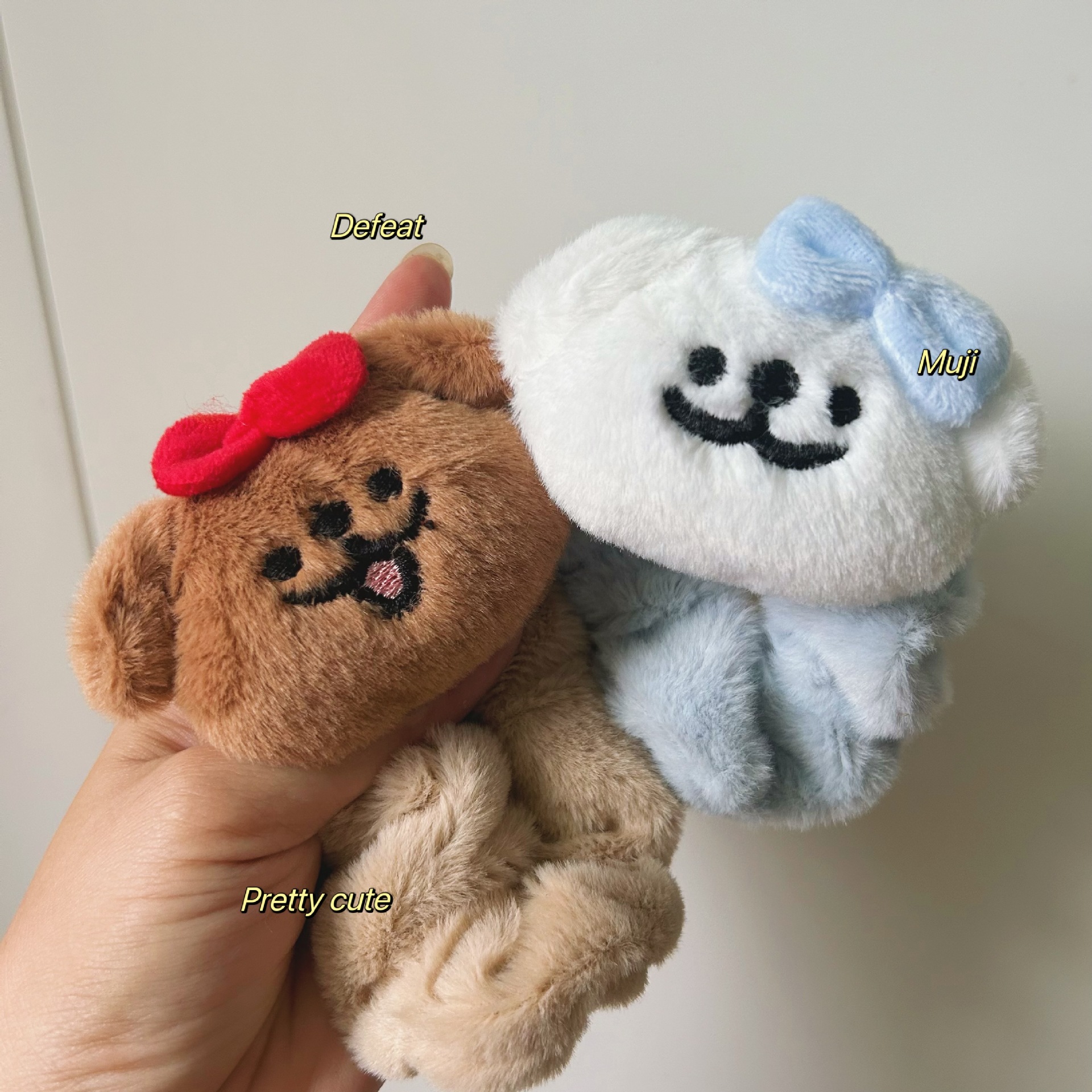 Otoño y invierno niños dibujos animados perros lindos anillo de cabello cuerda de cabello de alta elasticidad muñeca lindos cabello anillo de cabello de cola de caballo adornamiento para el cabello