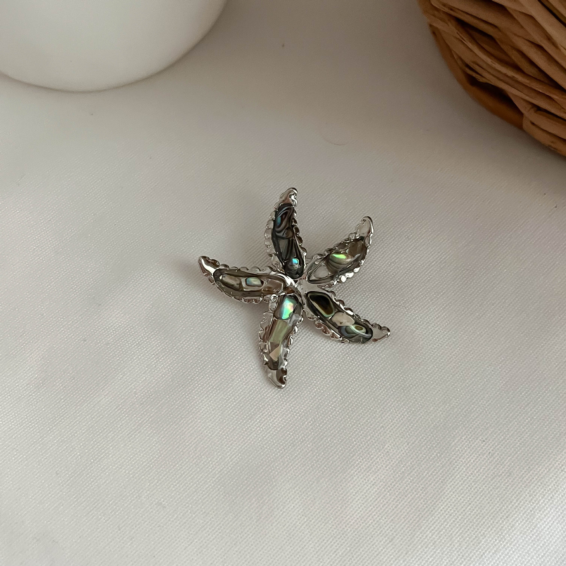 Vintage zeester broche voor dames luxe speld voor kleding_voghion.com