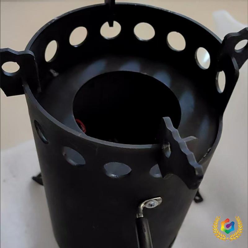 ➲便携式户外柴火加厚火炉无烟气化炉露营野炊家用两用猛火新款厂