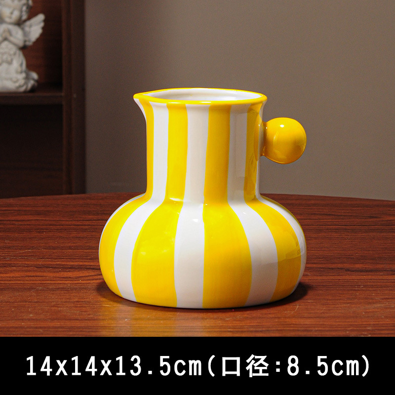Vaso tipo pot - amarillo