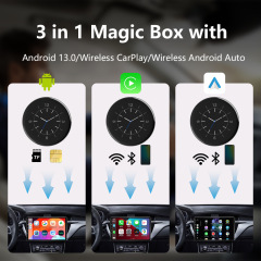 Carplay Android 13 システム車載相互接続スマート ボックス クアルコム オクタコア HDMI をサポートする国境を越えた特別供給