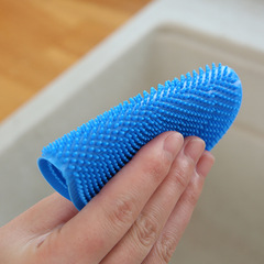 洗碗布多功能硅膠刷洗碗刷廚房去污不沾油百潔布抹布刷碗鍋清潔刷