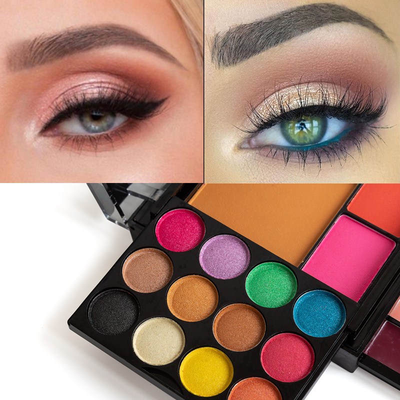 Placa de sombra de ojos africana de 36 colores no teñida Halo Pearl mate fácil de colorear estudio etapa maquillaje sombra de ojos transfronteriza