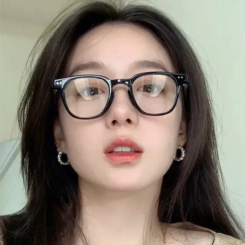 Анти-голубой свет излучения и круглые лица цвет degener glasses GM ретро японские маленькие черные оправы для близорукости в коробке для женщин