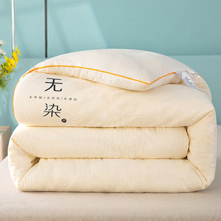 Class a Three-Dimensional Edge Soy Fiber Dye-Free Two-In-One Zipper Three-Dimensional Quilt Four-Season Quilt Core Manufacturer Wholesale
