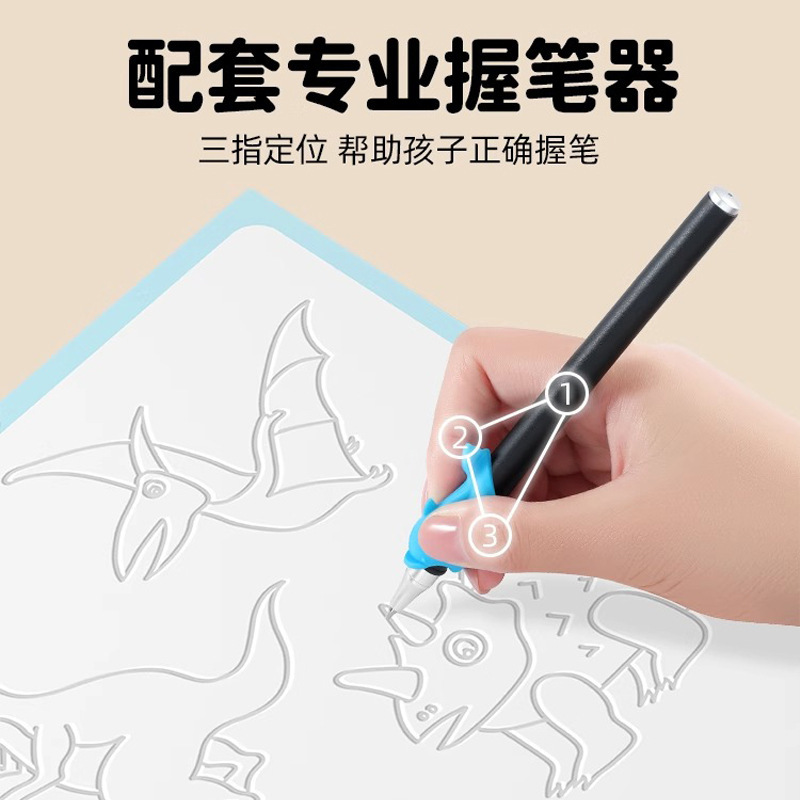 子供の簡単な絵の入門幼稚園溝絵描画本ペンコントロールトレーニング絵本ぬりえ知育玩具|undefined