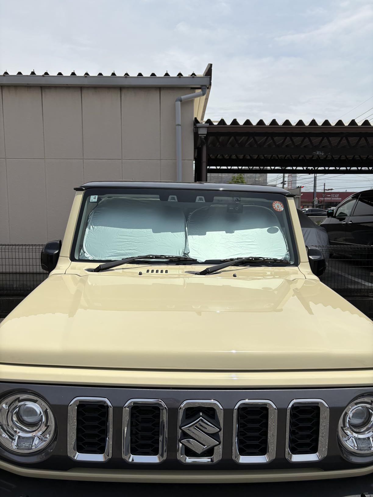 Jimny Is Suitable for Modified Front Windshield Sun Protection, Non-Transparent Sunshade, Heat Insulation Cover, Modified Sunshade