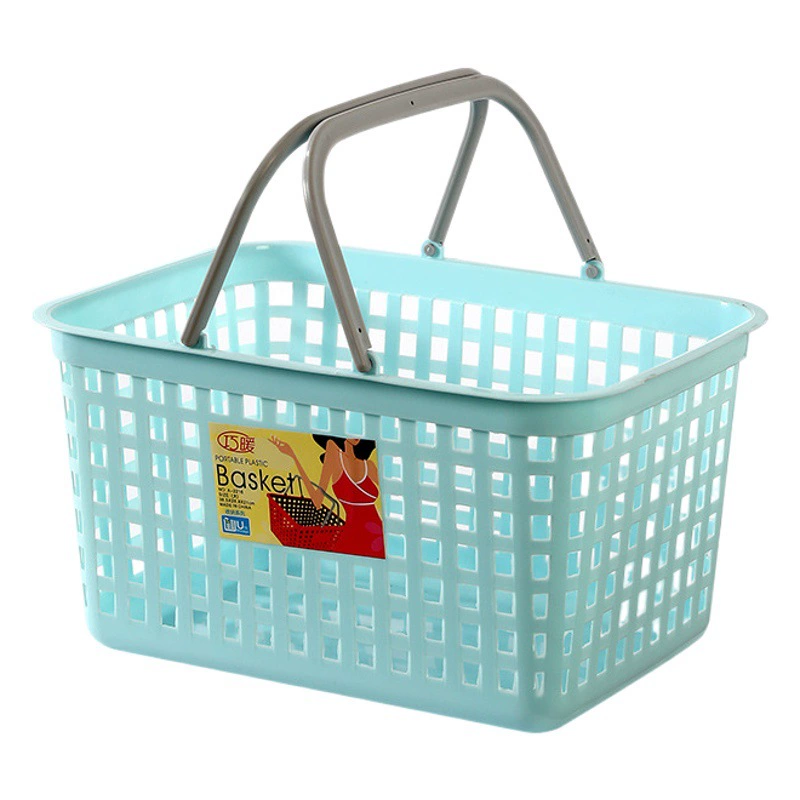 Супермаркет Удобный магазин закусок Корзина для покупок пива Корзина для хранения Портативная покупка Овощная корзина Корзина для пикника Корзина для грязной одежды