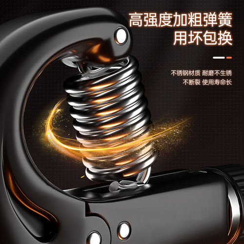 Grip strength device for men, professional hand strength, arm muscle, finger strength rehabilitation training device, fitness decompression, wrist strength, grip circle counting