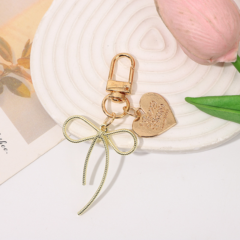 Neu Ins Stil Exquisite Runaway Prinzessin Band Bogen Keychain Student Rucksack_voghion.com