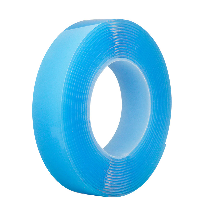 Cinta nano azul transfronteriza engrosada y sin dejar rastro de agua engrosada cinta de doble cara acrílico de oficina nano cinta de doble cara