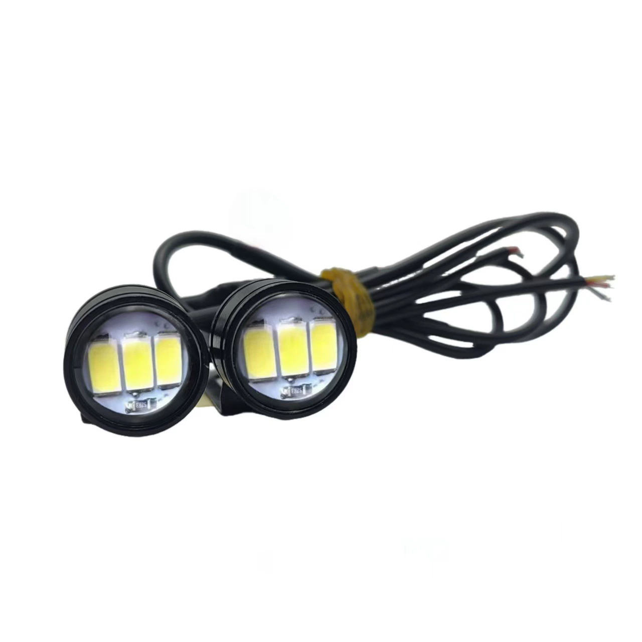 Мотоцикл орлиный глаз огни-призраки модифицированные фары аксессуары орлиный глаз педаль светодиодное зеркало передние мигающие изгои огни