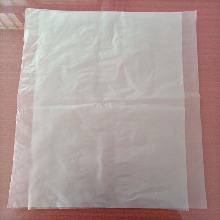 PE粉红色平口袋 透明包装袋塑料袋 服装袋可印刷双面黑色