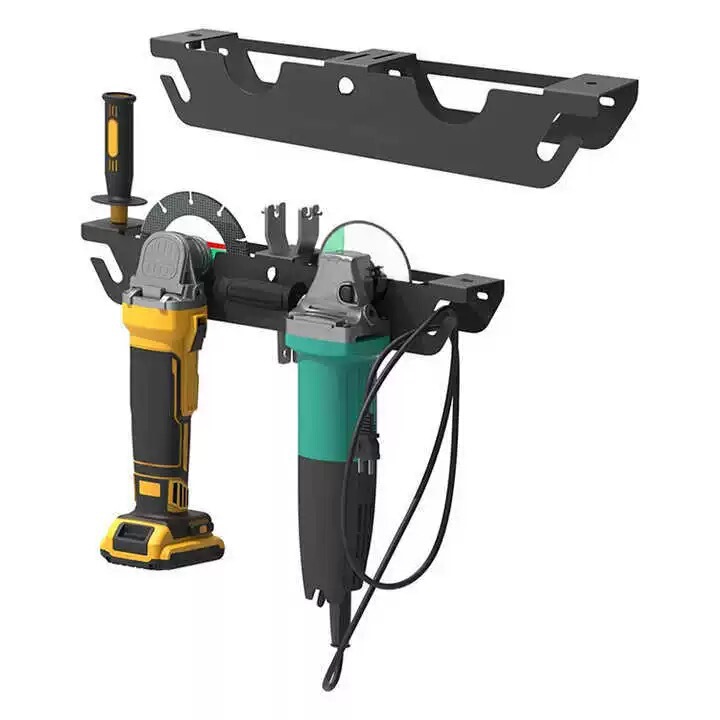 Grinding Machine Hanging Rack Mechanical Garage Wall Angle Grinder Storage Rack Organizer Drill Stand Hardware Carbon Steel Material Grinding Machine Hanging Rack Mechanical Garage Wall Angle Grinder Storage Rack Organizer Drill Stand Hardware Carbon Steel Material