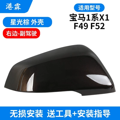 Series F52 F49 Reversing Mirror: Rear mirror/rearview mirror assembly - starlight-brown-shell-first-officer