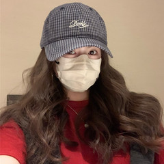 韓国のブロガーinsと同じ新型の格子縞のアヒルの舌の帽子の子供は顔が小さいです。