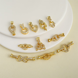 18k��΢��ʯ���Ŀ������ diy�Ʒ����A��ë����B����β���^
