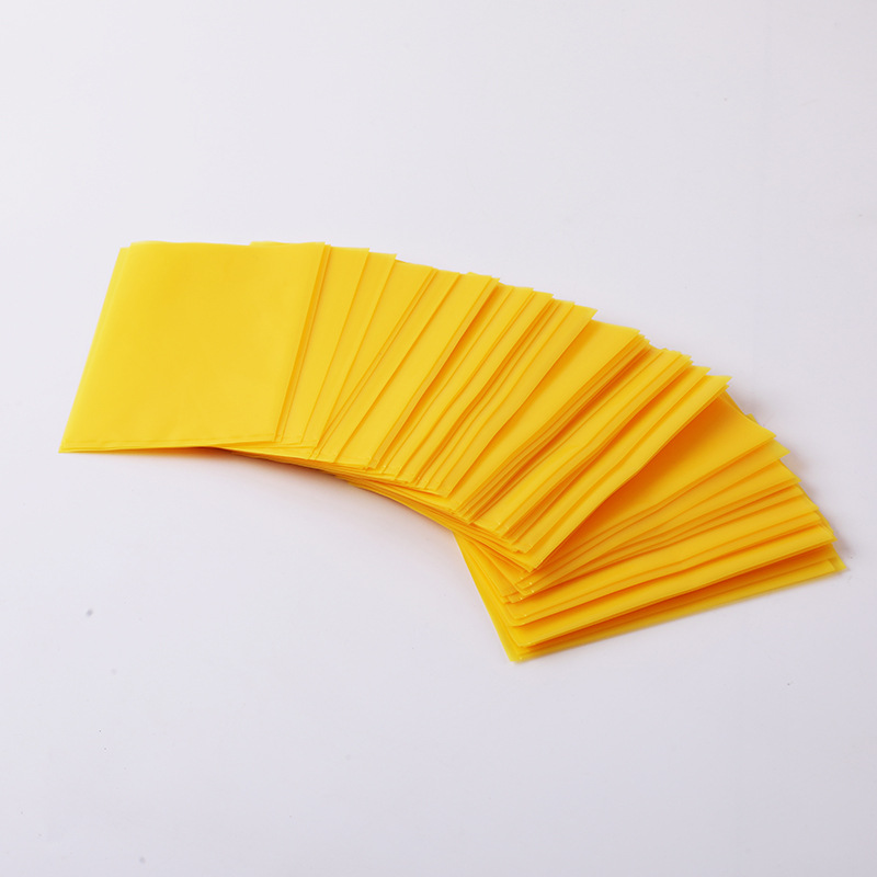 Suministro directo de fábrica amarillo VCI fase gaseosa bolsa antioxidante piezas de hardware accesorios de instrumentos de precisión bolsillo plano PE bolsa antioxidante
