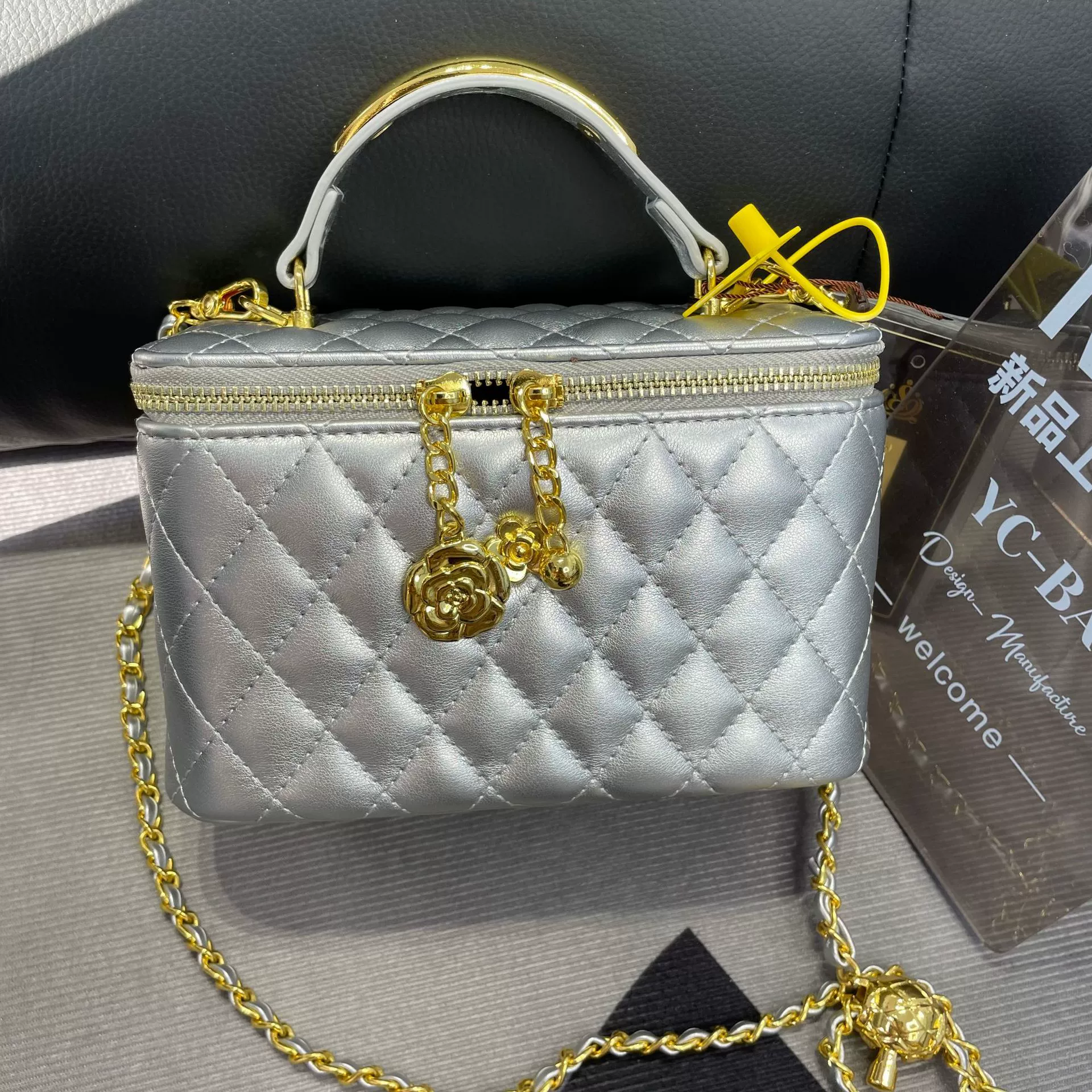 Цепочка, горный чай, одноплечная сумка, стиль Chanel