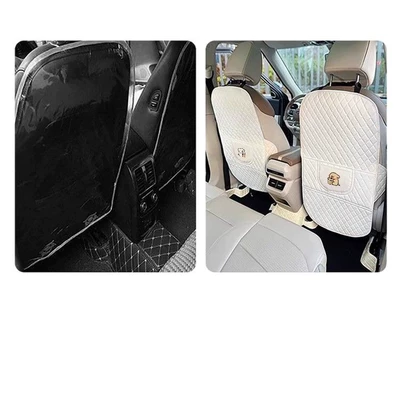 Chair back anti-kick pad — car rear seat protective pad