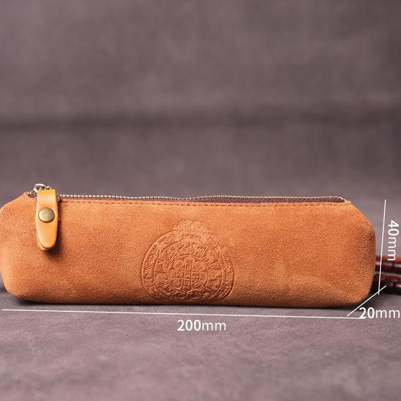 브라운 19/지퍼롱백 [필통 브러쉬]~~