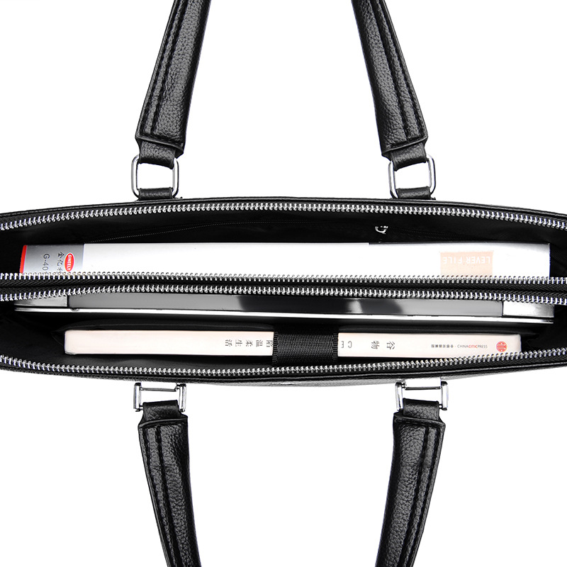 Bolso de Hombre BARNOROO, Bolso Bandolera, Bolso de Hombro Suave para Hombre, Bolso de Negocios Moderno para Hombre, Bolso para Viajes de Negocios