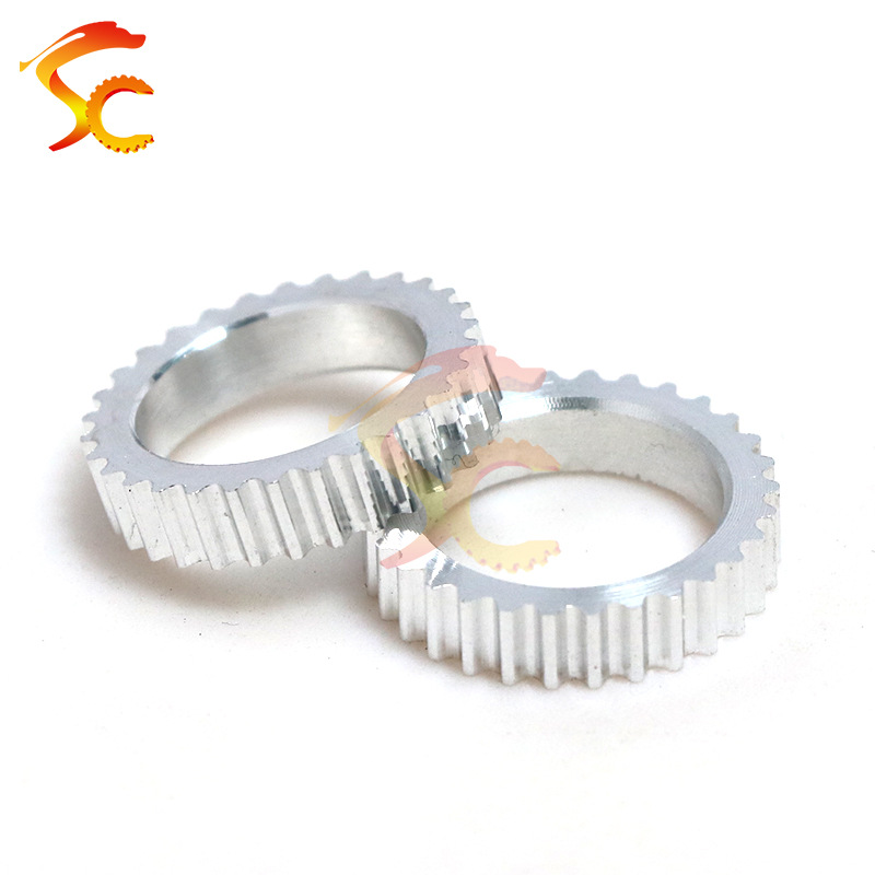 3D打印机激光机同步带轮2GT40齿内孔22齿面4无挡边精加工高精度