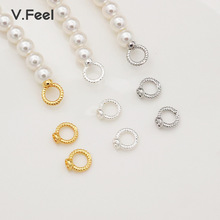 18k����߱�ɫ�ݼy�ؾ�Ȧ�ֹ�diy�Ʒ�������������B��β��