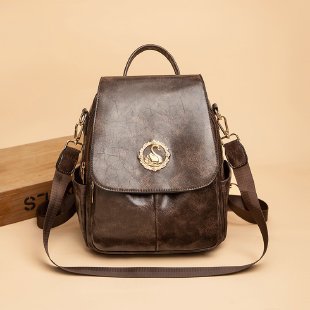 Bolso de las mujeres 2024 nuevo retro del todo-fósforo mochila portátil de las mujeres de alto grado fuera mochila bolsa de hombro