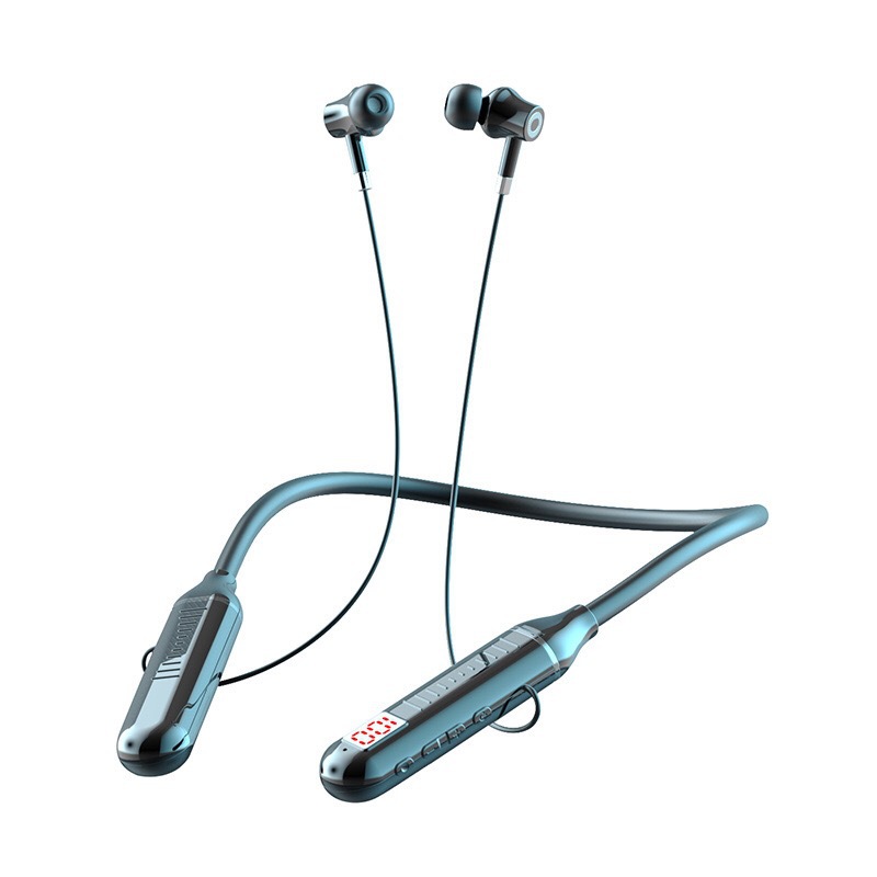 Wireless Headset Yltra Long Standby Neck Hook Earphones Bluetooth 5.2 Memory Neck Hook Sports Earphones Music Game Headphones_voghion.com