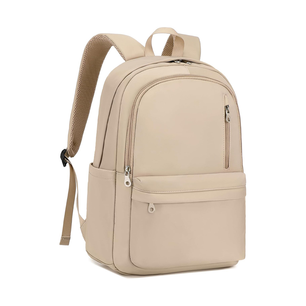 工厂定制热销时尚百搭休闲女士双肩包大容量青少年学生书包电脑包