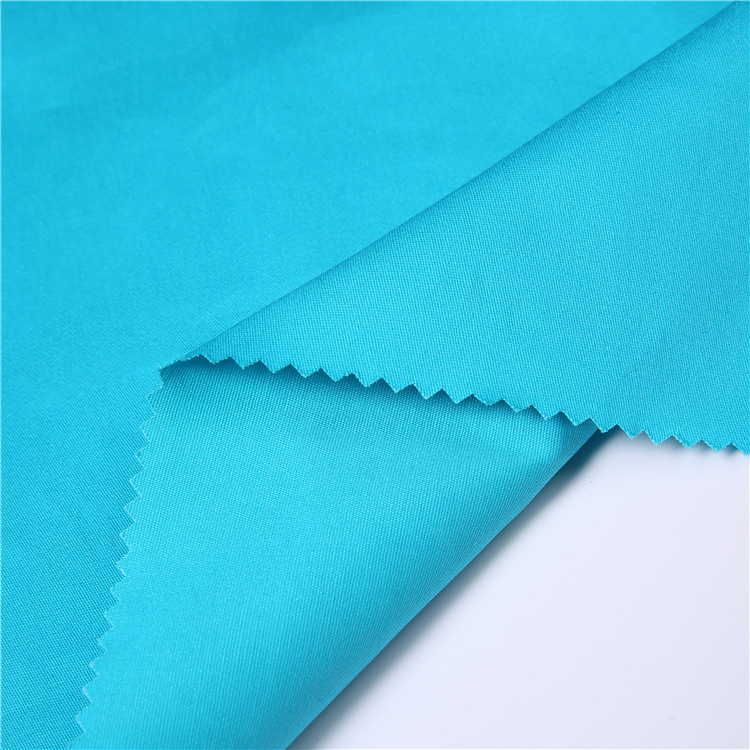 Promoción de alta calidad 100% tela de algodón cómodo color suave tela de alta elástica ropa fina
