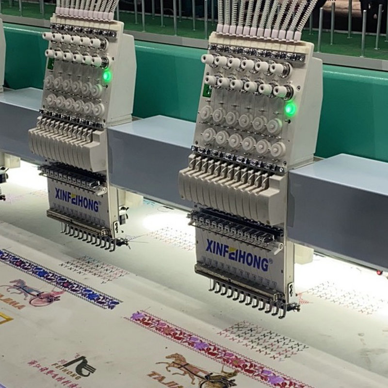 多功能各型号翻新电脑绣花机高速电脑绣花机帽绣平绣成衣绣