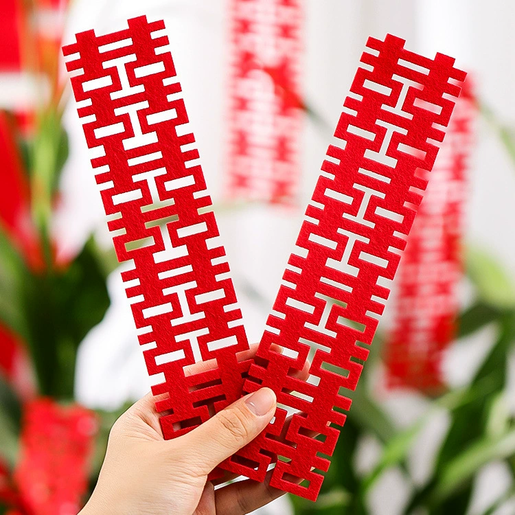 Свадебный кулон с счастливыми словами, небольшой кулон для украшения свадебной комнаты, композиция для свадебной гостиной, подвесное украшение в горшке с растением