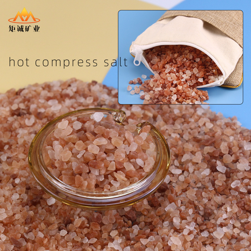 Cross-Border Popular Rose Salt, Himalayan Pink Salt, Pakistani Mineral Salt, Salt House Hot Compress, Coarse Salt, Sand Sea Salt