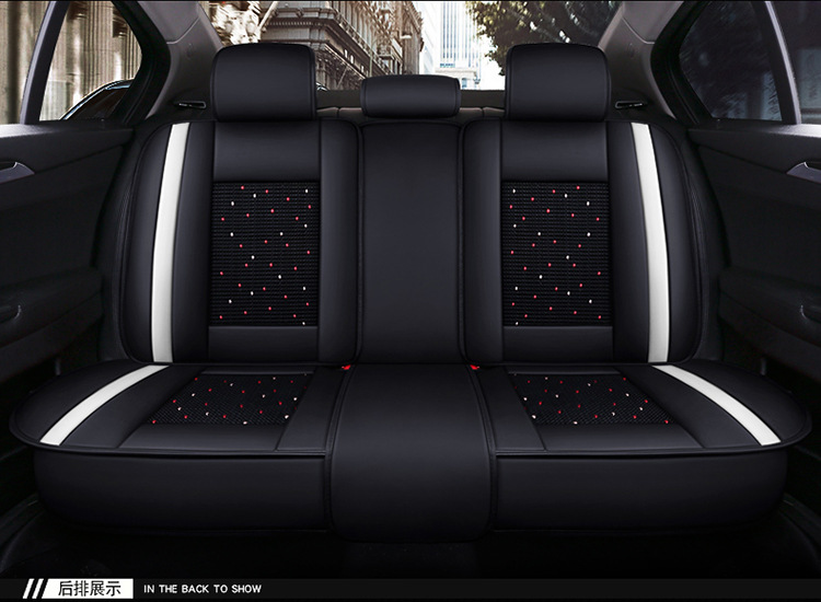 Cross-Border Foreign Trade All-Season Universal 23 New Models Full Coverage Car Interior Five-Piece Set Internet Celebrity Goddess Style Special Seat Cover for Summer
