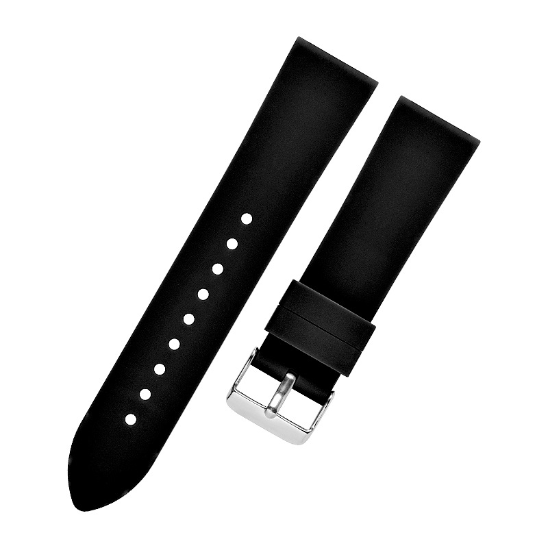 Correa de silicona para reloj inteligente universal Correa de reloj de cabeza plana impermeable deportiva Adecuado para pulsera Xiaomi Correa de muñeca de silicona
