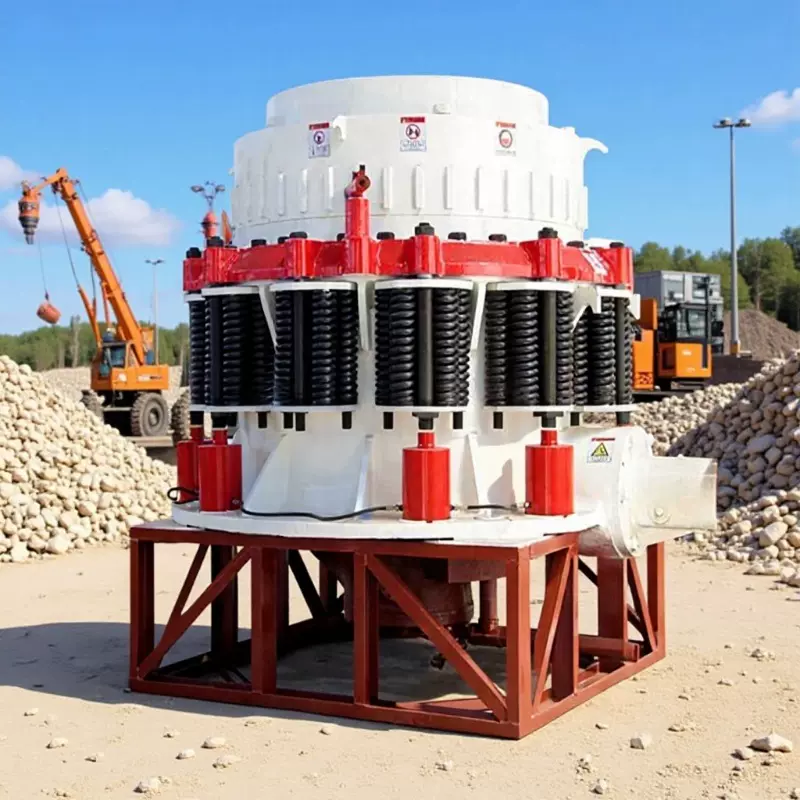弹簧液压圆锥破碎机 矿用玄武岩花岗岩碎石生产设备 铁矿石粉碎机
