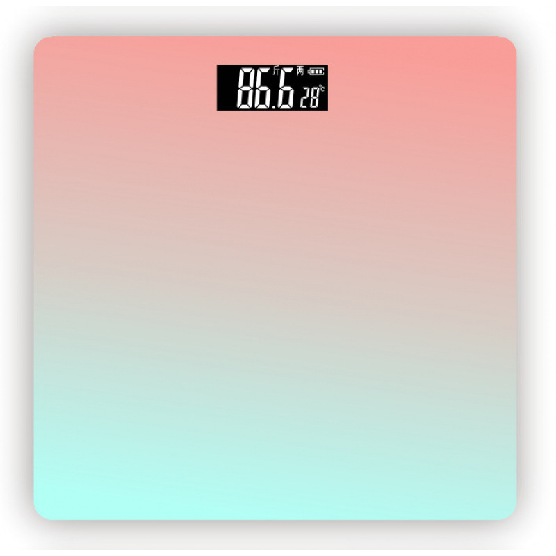 Escala de peso de pantalla de polvo gradiente